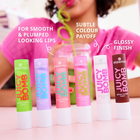 essence Juicy Bomb bálsamo labial