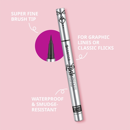 essence Lash PRINCESS PARTY Ūdensnoturīgs acu laineris