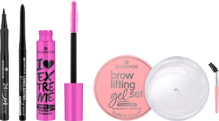 essence I LOVE EXTREME palette di trucchi per gli occhi
