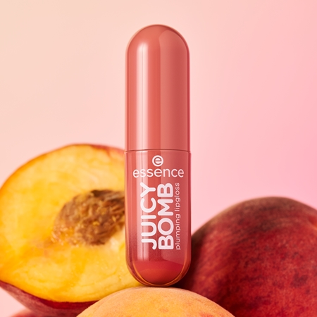 essence Juicy Bomb Lipgloss mit vergrößerndem Effekt