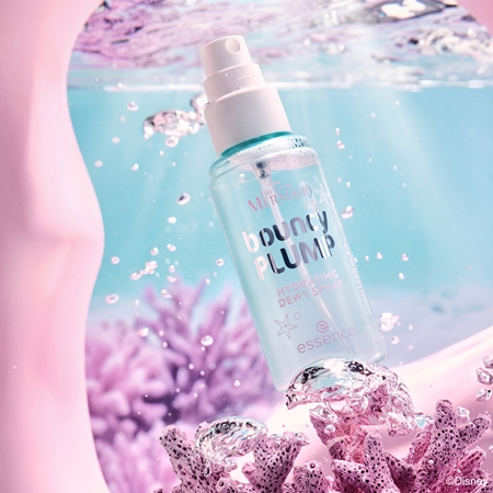 essence Disney The Little Mermaid Makeup Fixing Spray with moisturising effect