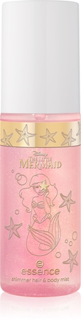 essence Disney The Little Mermaid Body Mist with glitter for women
