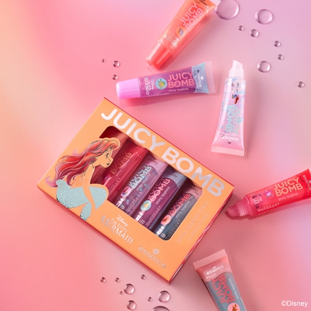 essence Disney The Little Mermaid Lip Set for luminous shine
