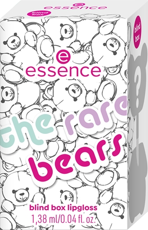 essence the rare bears blind box lipgloss lucidalabbra brillante