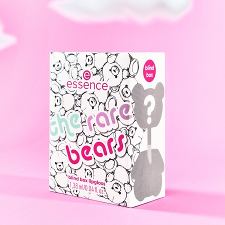 essence the rare bears blind box lipgloss lucidalabbra brillante