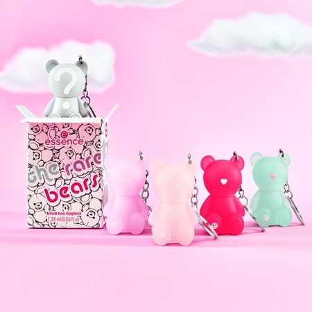 essence the rare bears blind box lipgloss lucidalabbra brillante