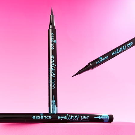 essence Eyeliner Pen präziser wasserbeständiger Liner für einen langanhaltenden Effekt