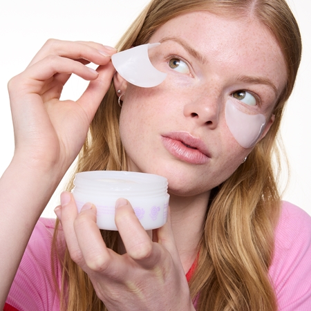 essence milky GLAZED coussinets en hydrogel contour des yeux
