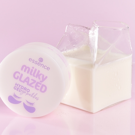 essence milky GLAZED coussinets en hydrogel contour des yeux