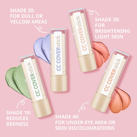 essence CC COVERstick крем-коректор в стик