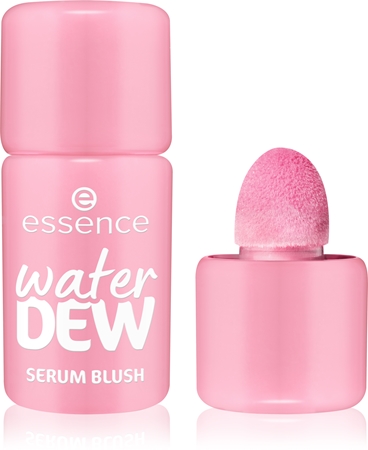 essence water DEW SERUM BLUSH flüssiges Rouge mit aufhellender Wirkung