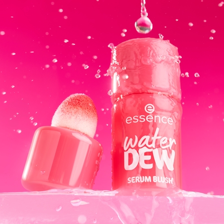 essence water DEW SERUM BLUSH Liquid Blush with brightening effect