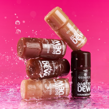 essence water DEW SERUM BRONZER flüssiger Bronzer mit aufhellender Wirkung