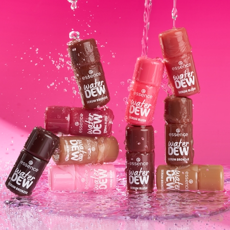 essence water DEW SERUM BRONZER flüssiger Bronzer mit aufhellender Wirkung