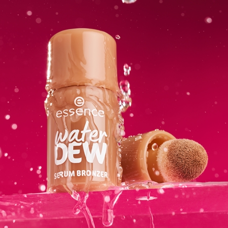 essence water DEW SERUM BRONZER flüssiger Bronzer mit aufhellender Wirkung