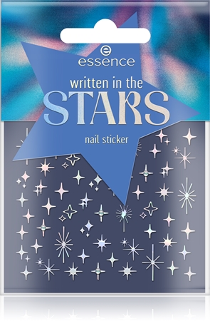 essence written in the STARS stickers ongles