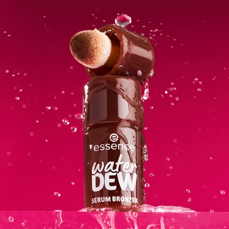 essence water DEW SERUM BRONZER bronzer w płynie z efektem rozświetlającym