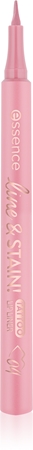 essence line & STAIN! TATTOO Lippenkonturenstift für einen langanhaltenden Effekt