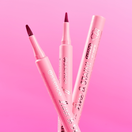 essence line & STAIN! TATTOO Lippenkonturenstift für einen langanhaltenden Effekt