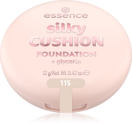essence silky CUSHION FOUNDATION fond de teint en coussin à couvrance moyenne