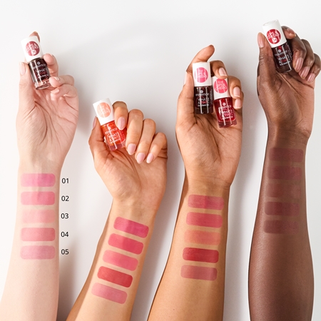 essence WHAT A TINT! flüssiges Rouge und Lipgloss