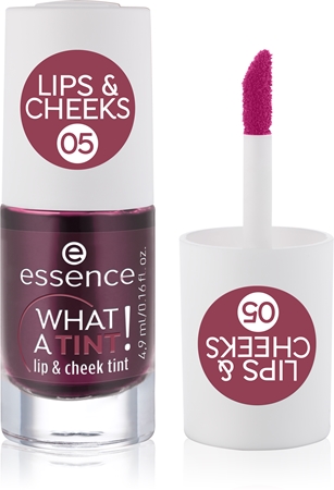 essence WHAT A TINT! flüssiges Rouge und Lipgloss
