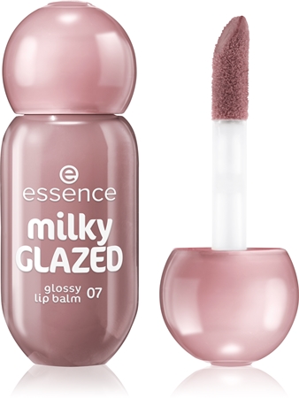 essence milky GLAZED baume à lèvres teinté brillance