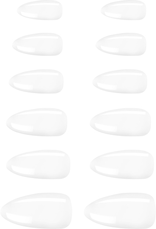 essence WHAT THE FAKE! Faux ongles 02 bare white