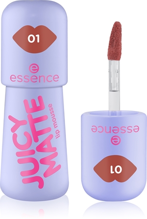 essence JUICY MATTE lip mousse with matt effect