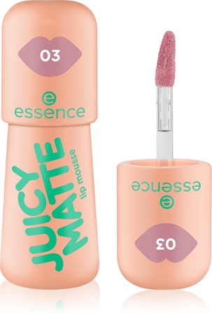 essence JUICY MATTE lip mousse with matt effect
