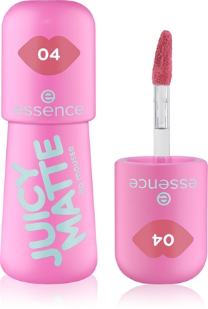 essence JUICY MATTE lip mousse with matt effect