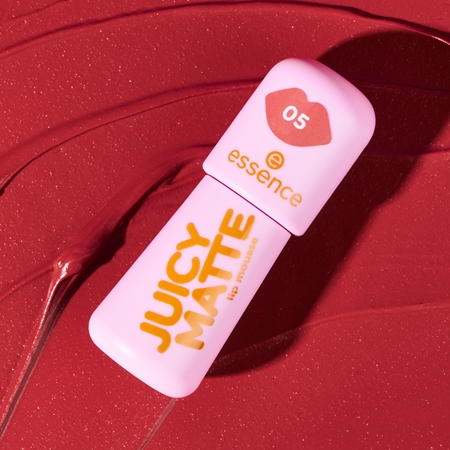 essence JUICY MATTE Mousse-Lippenstift mit Matt-Effekt