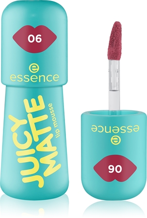 essence JUICY MATTE Mousse-Lippenstift mit Matt-Effekt