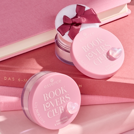 essence BOOK LOVERS CLUB sypki puder utrwalający