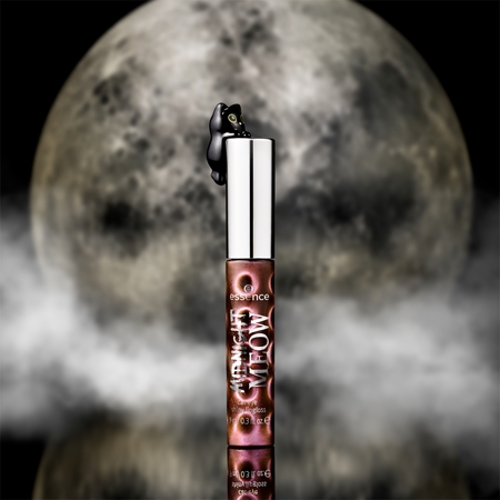 essence MIDNIGHT MEOW cat-eye Glitzer-Lipgloss