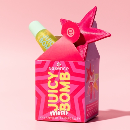essence Juicy Bomb Mini kit lèvres mini 01 Holiday Happiness