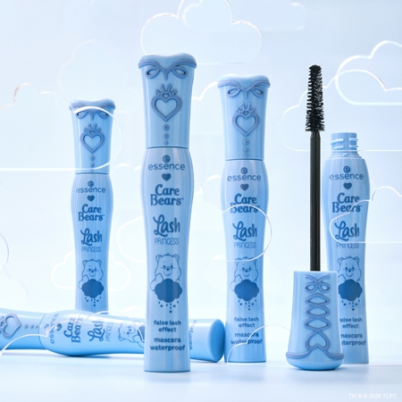 essence Care Bears Lash PRINCESS Waterproof Mascara for a false eyelash effect
