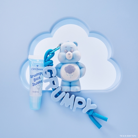 essence Care Bears gloss com clipe tom 01 Grumpy But Sweet