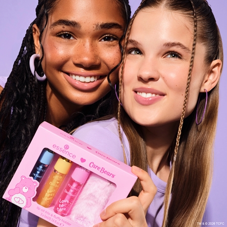 essence Care Bears set para labios 01 Fur-ever Together