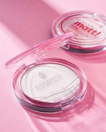 essence All About Matt! cipria compatta trasparente