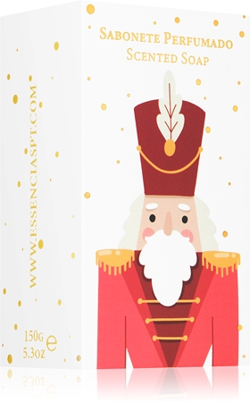 Essencias de Portugal + Saudade Christmas Red Nutcracker tuhé mýdlo