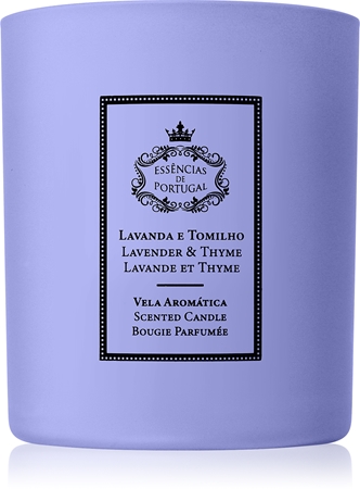 Essencias de Portugal + Saudade Natura Lavender & Thyme vonná svíčka