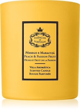Essencias de Portugal + Saudade Natura Peach & Passion Fruit vonná svíčka