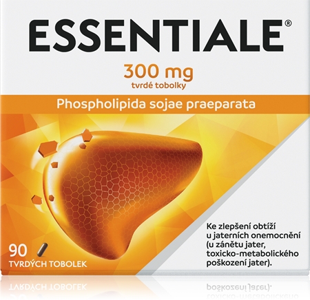 Essentiale Essentiale 300mg tvrdé tobolky pro podporu zdraví jater