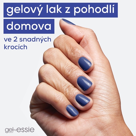 essie Gel by essie vrchní ochranný lak na nehty s leskem