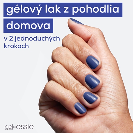 essie Gel by essie vrchný ochranný lak na nechty s leskom