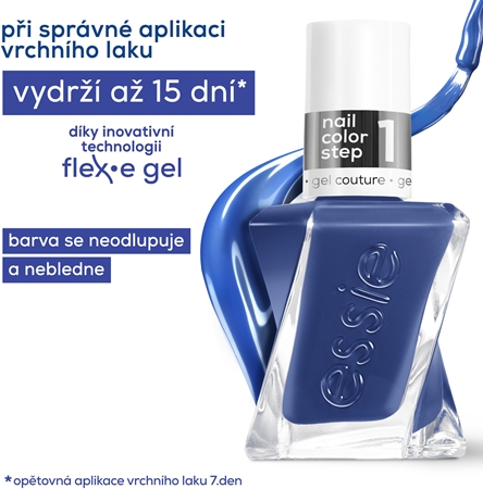 essie Gel by essie vrchní ochranný lak na nehty s leskem
