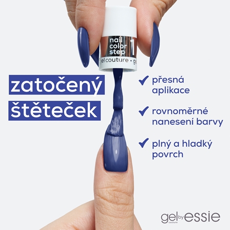 essie Gel by essie vrchní ochranný lak na nehty s leskem