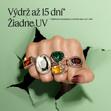 essie Liquid Diamonds lak na nechty s gélovým efektom