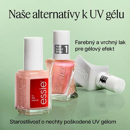 essie Liquid Diamonds lak na nechty s gélovým efektom